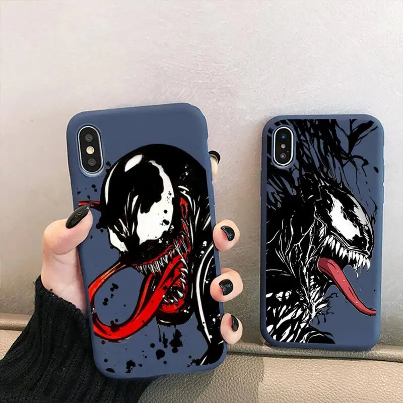 Venom Black And White Sketch Art Phone Case for iPhone 13 12 mini 11 Pro XS MAX X XR 7 8 6 Plus Candy Color blue Silicone Cover
Venom Black And White Sketch Art Phone Case for iPhone 13 12 mini 11 Pro XS MAX X XR 7 8 6 Plus Candy Color blue Silicone Cover