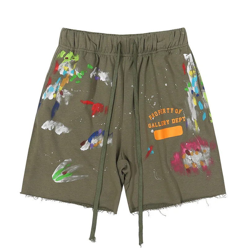 Спортивные шорты GALLERY DEPT мужские/женские, Повседневные Дышащие пляжные удобные спортивные короткие штаны для фитнеса и баскетбола, лето
Спортивные шорты GALLERY DEPT мужские/женские, Повседневные Дышащие пляжные удобные спортивные короткие штаны для фитнеса и баскетбола, лето