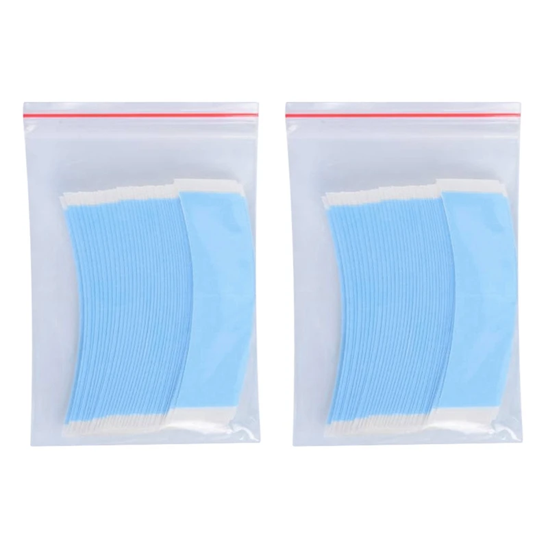 72Pcs/Lot Blue Strong Double Side Tape Extension Wig Tape Fixed Tape Arc Double Sided Tape For Toupee Lace Wig Adhesive
72Pcs/Lot Blue Strong Double Side Tape Extension Wig Tape Fixed Tape Arc Double Sided Tape For Toupee Lace Wig Adhesive