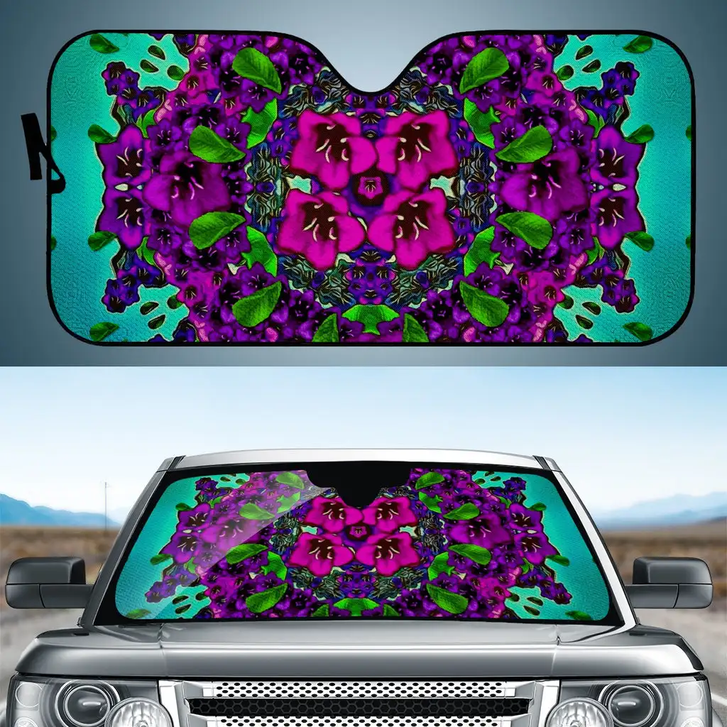 Mandala Universe And All Will Be In Bloom Again Auto Sun Shades Car Windshield Window Cover Sunshade Universal, two sizes
Mandala Universe And All Will Be In Bloom Again Auto Sun Shades Car Windshield Window Cover Sunshade Universal, two sizes