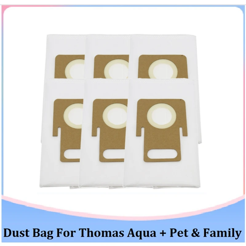 Vacuum Cleaner Dust Bags Filter Bag For Thomasaqua + Pet & Family Vacuum Cleaner Replacement Spare Parts
Vacuum Cleaner Dust Bags Filter Bag For Thomasaqua + Pet & Family Vacuum Cleaner Replacement Spare Parts
