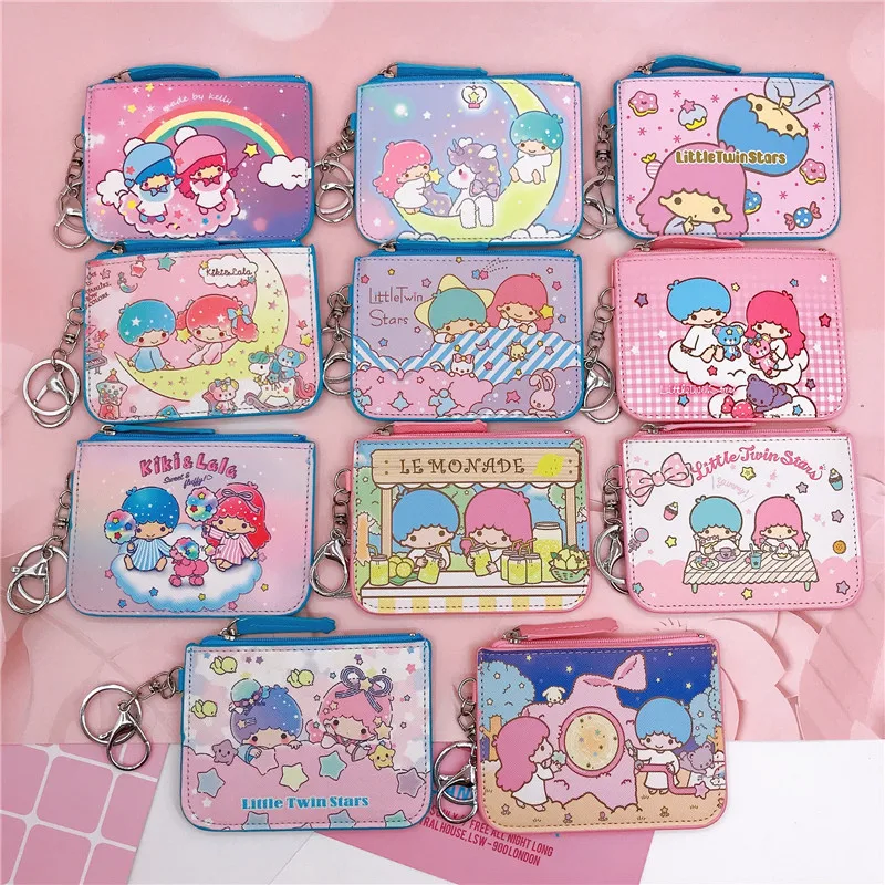 Hello Kitty Kawaii Coin Purses Sanrio Cute Card Holders Little Twin Stars My Melody Kids Purses and Handbags Wholesale Purses
Hello Kitty Kawaii Coin Purses Sanrio Cute Card Holders Little Twin Stars My Melody Kids Purses and Handbags Wholesale Purses
