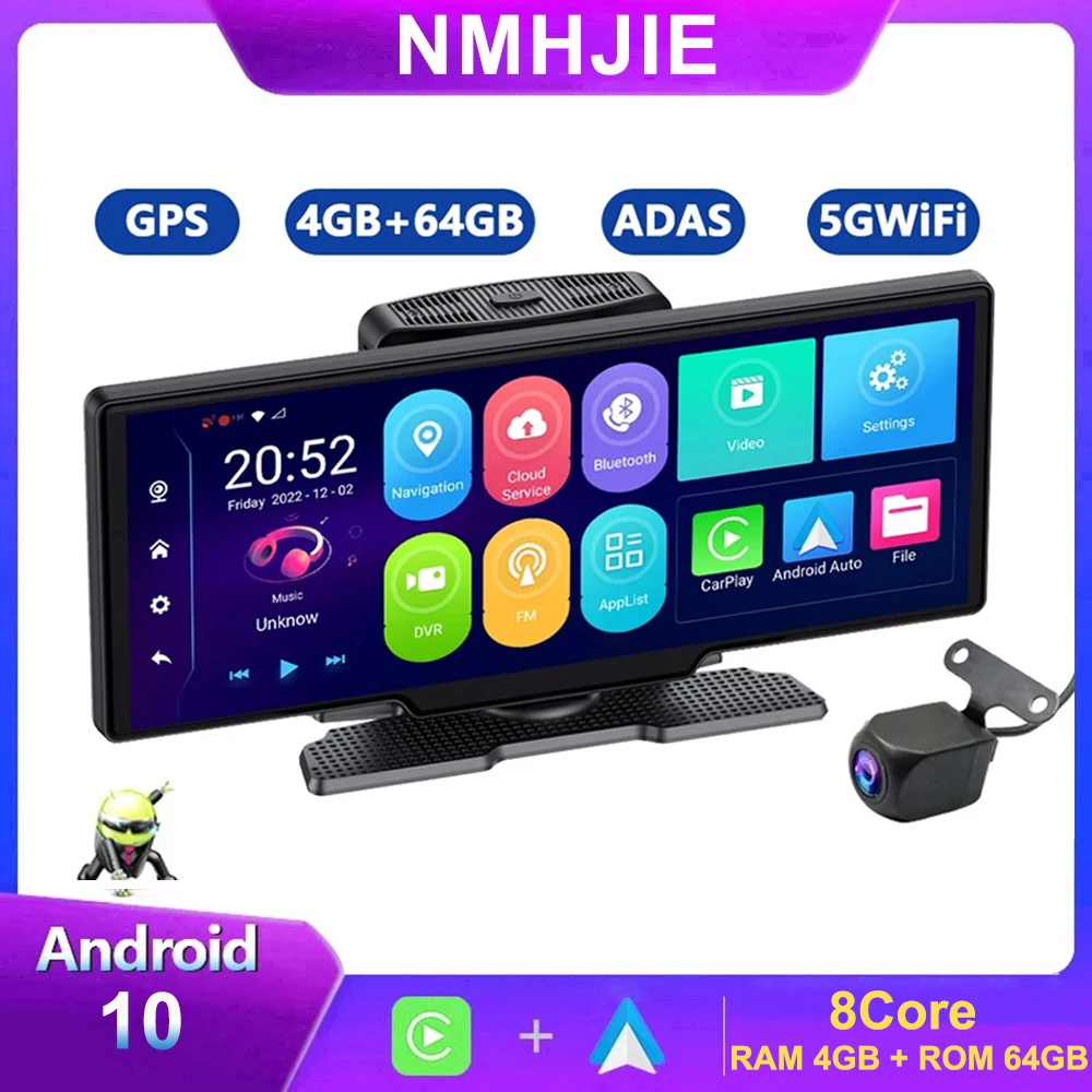 New Android 10 Car DVR ADAS Dash Cam 10.26" FHD 1080P IPS 4G DashCam GPS Rearview Camera Video Recorder Monitor Dashboard 8Core
New Android 10 Car DVR ADAS Dash Cam 10.26" FHD 1080P IPS 4G DashCam GPS Rearview Camera Video Recorder Monitor Dashboard 8Core
