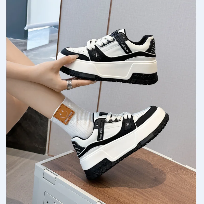 Женские туфли из натуральной кожи AIYUQI, белые туфли на плоской подошве, на шнуровке, повседневная обувь для девочек, весна 2023 
Женские туфли из натуральной кожи AIYUQI, белые туфли на плоской подошве, на шнуровке, повседневная обувь для девочек, весна 2023