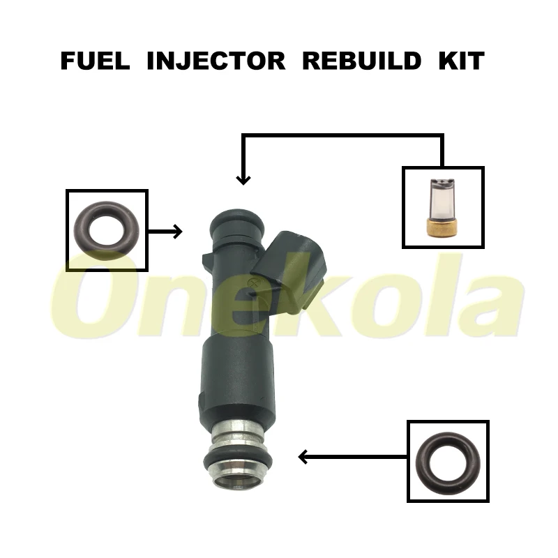 Fuel Injector Service Repair Kit Filters Orings Seals Grommets for Xiali N3+ 1.4 Ville 1.6 1.5 Vizi Geely Vision OEM 25376995
Fuel Injector Service Repair Kit Filters Orings Seals Grommets for Xiali N3+ 1.4 Ville 1.6 1.5 Vizi Geely Vision OEM 25376995