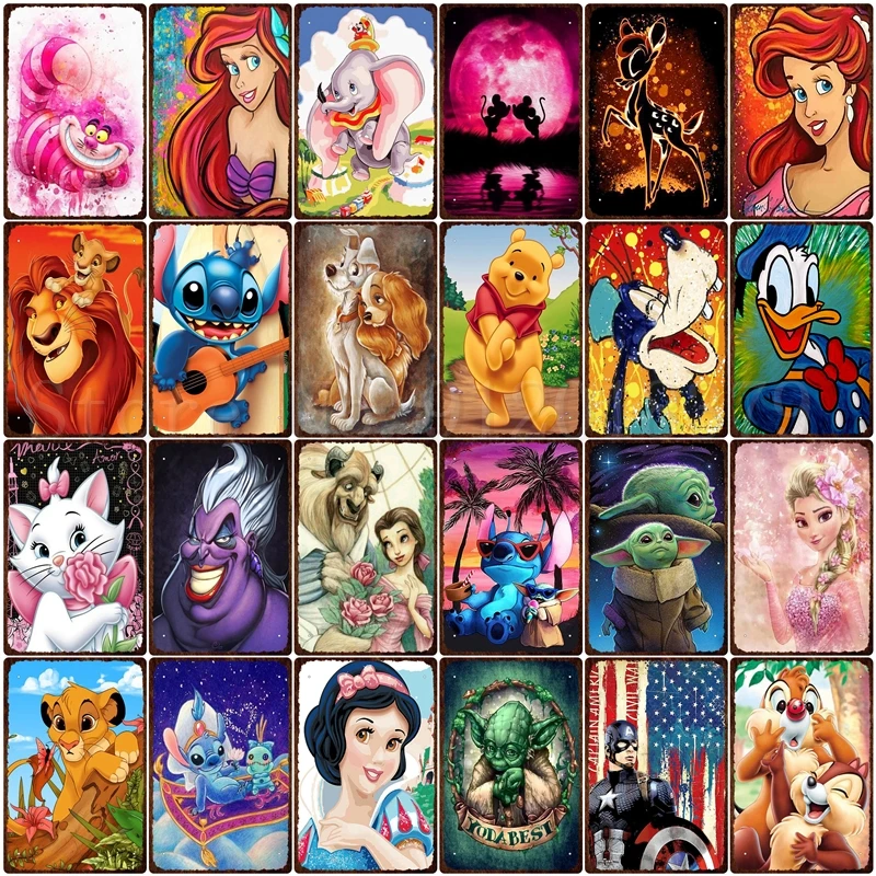 Chip 'n' Dale Disney Metal Plaque Cartoon Snow White Beauty and The Beast Metal Sign Retro Tin Poster Plaque Man Cave Home Decor
Chip 'n' Dale Disney Metal Plaque Cartoon Snow White Beauty and The Beast Metal Sign Retro Tin Poster Plaque Man Cave Home Decor