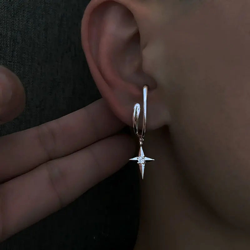 YADELAI 2022 New Trend Men Earrings Personality Ethnic Style Cross Earring Korean Version of The Niche Design Earrings Jewelry
YADELAI 2022 New Trend Men Earrings Personality Ethnic Style Cross Earring Korean Version of The Niche Design Earrings Jewelry