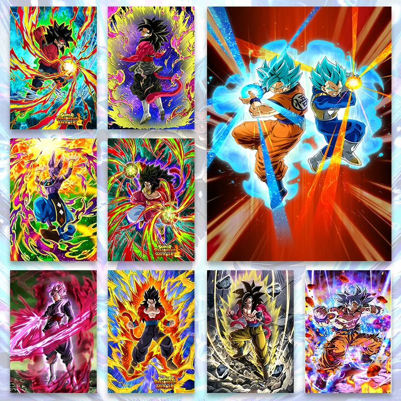 Anime Dragon Ball Canvas Painting Goku Vegeta Character Poster Print Wall Art Prints Picture Suitable for Kids Room Wall Decor M
Anime Dragon Ball Canvas Painting Goku Vegeta Character Poster Print Wall Art Prints Picture Suitable for Kids Room Wall Decor M