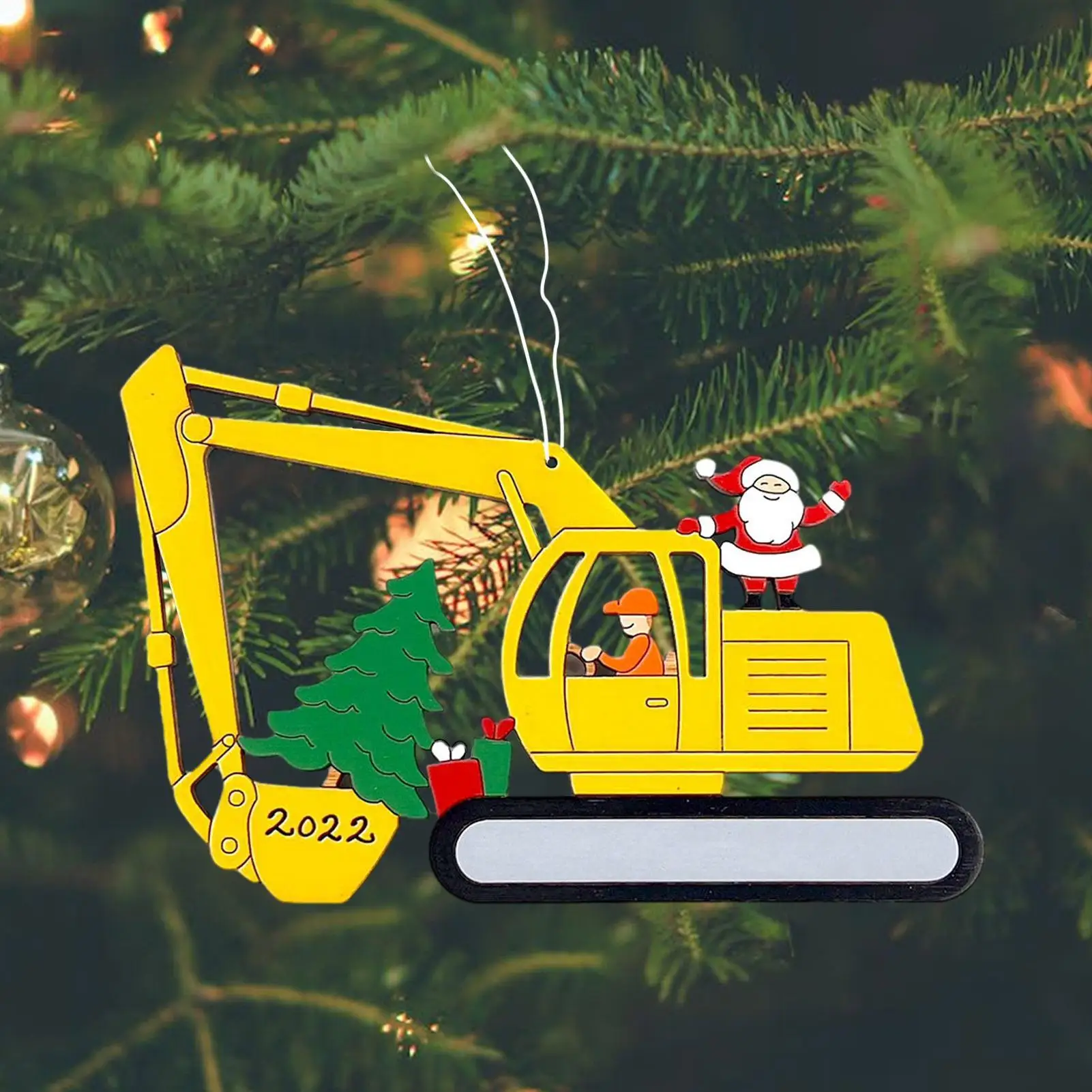 Christmas Tree Excavator Ornaments | Wood Excavator Pendant for Christmas Decorations Indoor | Seasonal Party Supplies H
Christmas Tree Excavator Ornaments | Wood Excavator Pendant for Christmas Decorations Indoor | Seasonal Party Supplies H