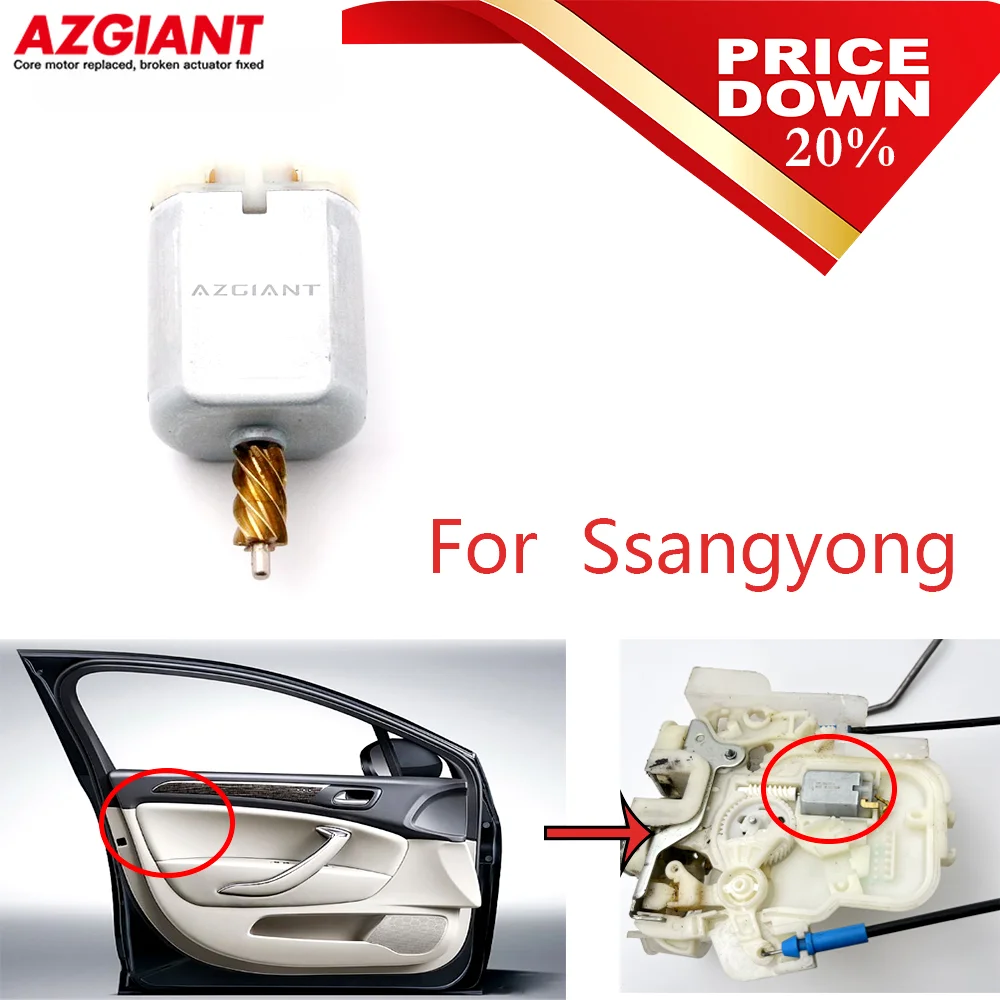Geniune&OEM DC Carbon Brush Motors for For 2005-2011 Ssangyong Kyron Car Door Lock Engine Motor Actuator Central Lock Motors
Geniune&OEM DC Carbon Brush Motors for For 2005-2011 Ssangyong Kyron Car Door Lock Engine Motor Actuator Central Lock Motors