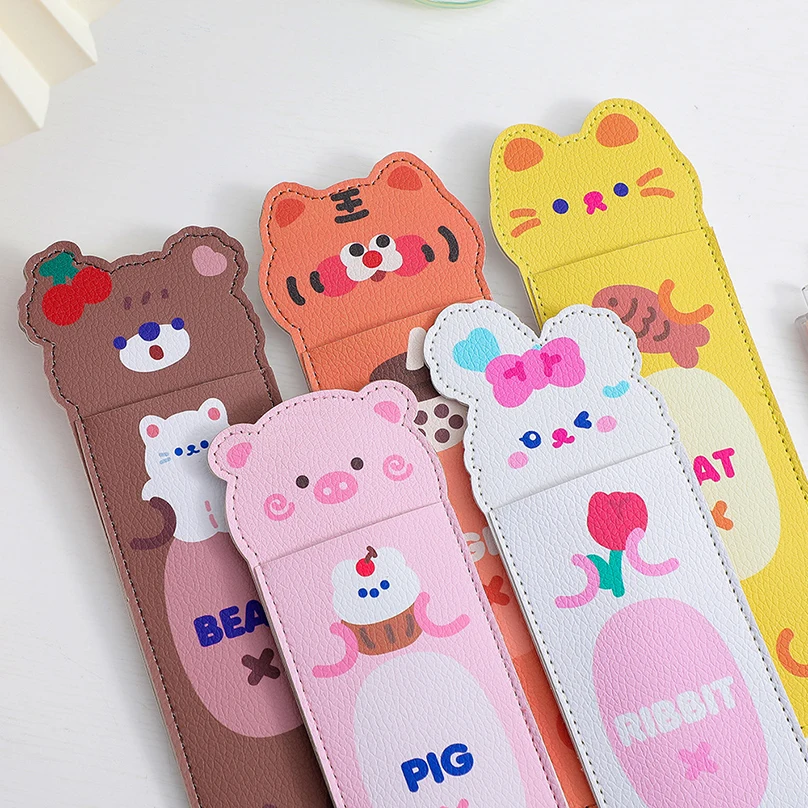 Small Pencil Case Kawaii Stationery Pencilcase Kalemlik PU Leather Elastic Band School Supplies Estuches Escolar Pencil Cases
Small Pencil Case Kawaii Stationery Pencilcase Kalemlik PU Leather Elastic Band School Supplies Estuches Escolar Pencil Cases