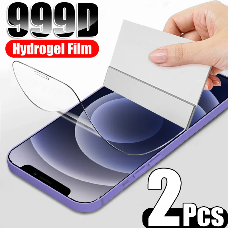 2Pcs Hydrogel Film For iPhone 13 12 11 Pro Max Screen Protector on For iPhone X XR XS Max 13 12 mini Film Full Cover Protective
2Pcs Hydrogel Film For iPhone 13 12 11 Pro Max Screen Protector on For iPhone X XR XS Max 13 12 mini Film Full Cover Protective