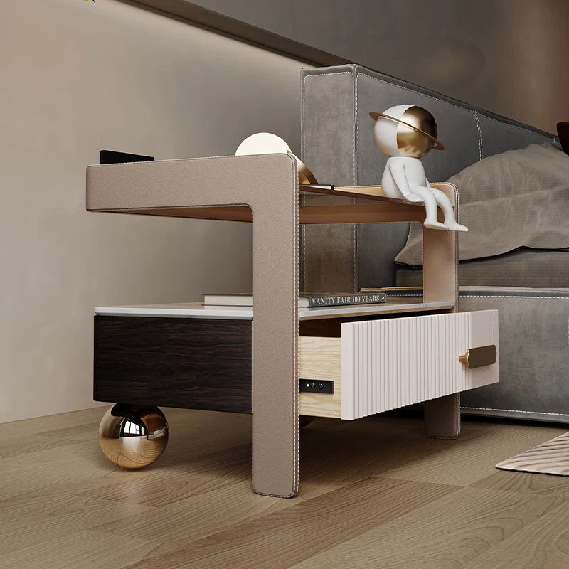 Minimalist Bedside Table Bedroom Modern Ins Style Smart Wireless Charging Bedside Cabinet
Minimalist Bedside Table Bedroom Modern Ins Style Smart Wireless Charging Bedside Cabinet
