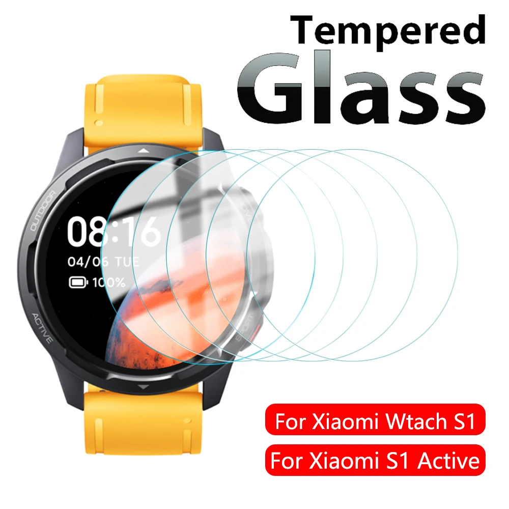 Smart Watch Tempered Glass Screen Protectors For Xiaomi Watch S1 Active/Mi Watch S1 Pro Full Cover Anti-scratch Clear Films
Smart Watch Tempered Glass Screen Protectors For Xiaomi Watch S1 Active/Mi Watch S1 Pro Full Cover Anti-scratch Clear Films