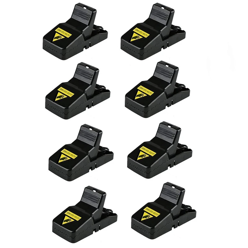 Set of 8 Mouse Traps, Professional Mouse Traps, Impact Traps, Rat Traps, Can Be Reused in the Kitchen and Garden
Set of 8 Mouse Traps, Professional Mouse Traps, Impact Traps, Rat Traps, Can Be Reused in the Kitchen and Garden