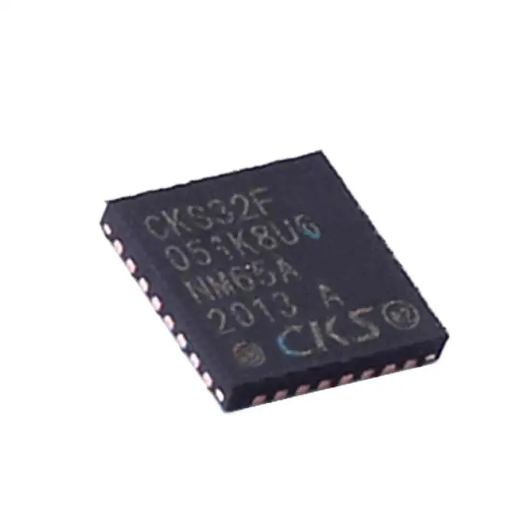 New original CKS32F051K8U6 encapsulation QFN32 processor and microcontrollers welcome consultation
New original CKS32F051K8U6 encapsulation QFN32 processor and microcontrollers welcome consultation