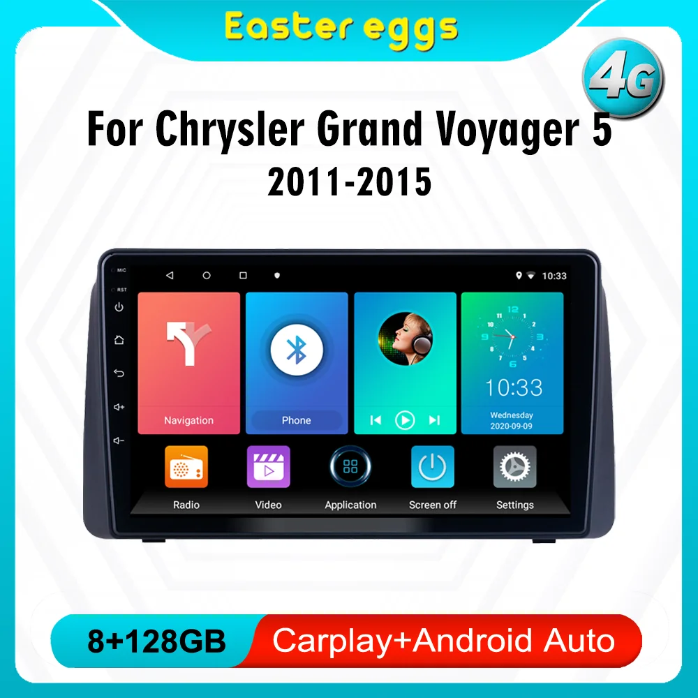 For Chrysler Grand Voyager 5 2011-2015 4G Carplay Android 2Din 9Inch Car Radio WIFI GPS Navigation FM Bluetooth Stereo Head Unit
For Chrysler Grand Voyager 5 2011-2015 4G Carplay Android 2Din 9Inch Car Radio WIFI GPS Navigation FM Bluetooth Stereo Head Unit