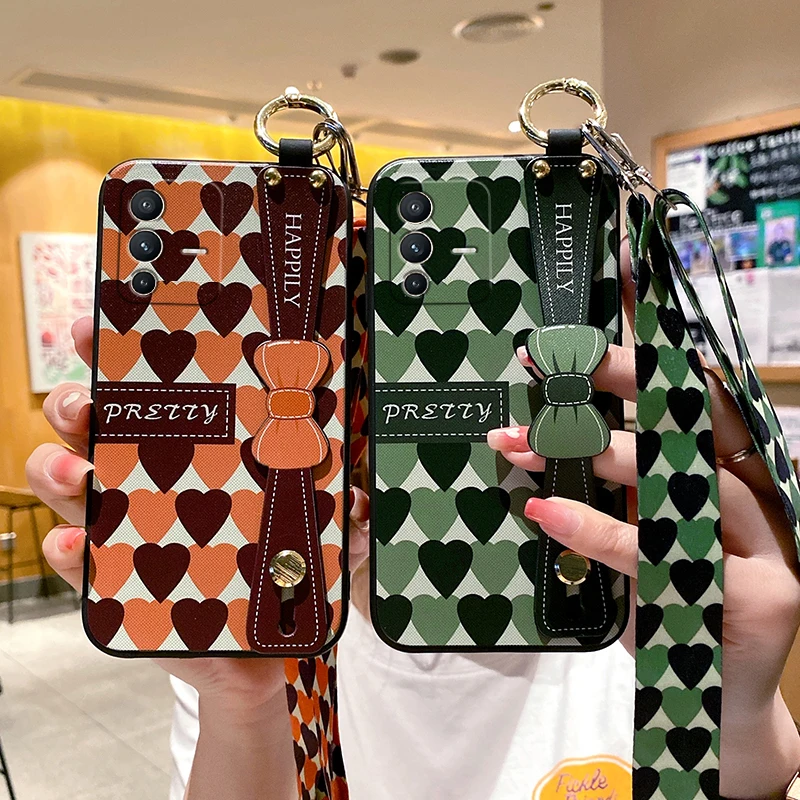 Love Heart Case For Vivo V23E V23 V21E V21 V20 V17 NEO S12 Y15A Y33S Y31 Y51 Y20 Y76S Y50 Y81 Y9S Bow Neck Lanyard Strap Cover
Love Heart Case For Vivo V23E V23 V21E V21 V20 V17 NEO S12 Y15A Y33S Y31 Y51 Y20 Y76S Y50 Y81 Y9S Bow Neck Lanyard Strap Cover