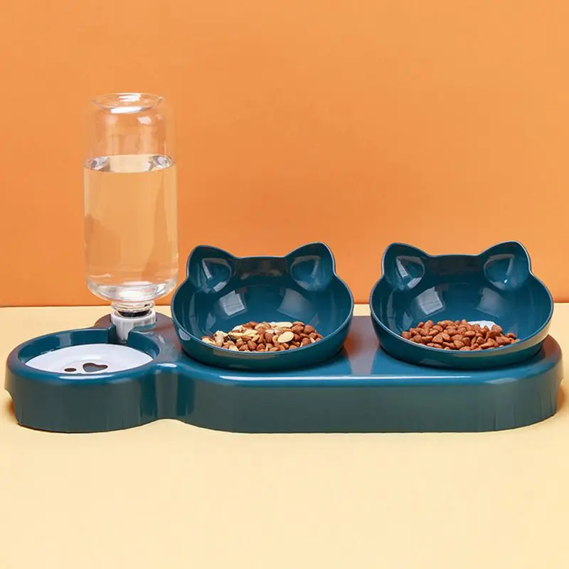 Pet Cat Food Bowl Automatic Feeder Water Dispenser Pet Dog Cat Food Container Drinking Tilted Dish bowl Pet Waterer Feeder
Pet Cat Food Bowl Automatic Feeder Water Dispenser Pet Dog Cat Food Container Drinking Tilted Dish bowl Pet Waterer Feeder