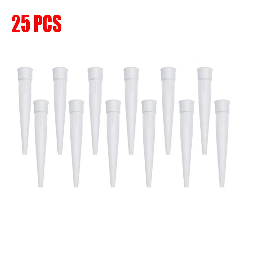 25pcs Spare Glue Nozzle Glass Glue Tip Mouth Sealant Kit For Silicone Caulking Pipes For Door Windows Install Construction Tool
25pcs Spare Glue Nozzle Glass Glue Tip Mouth Sealant Kit For Silicone Caulking Pipes For Door Windows Install Construction Tool