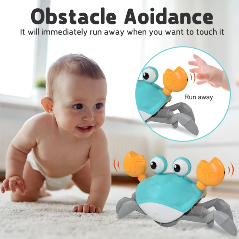 Induction Escape Crab Octopus Crawling Kid Toy Electric Crawling Pet Musical Toys Educational Toddler Learn To Climb Toys Gifts 
Induction Escape Crab Octopus Crawling Kid Toy Electric Crawling Pet Musical Toys Educational Toddler Learn To Climb Toys Gifts