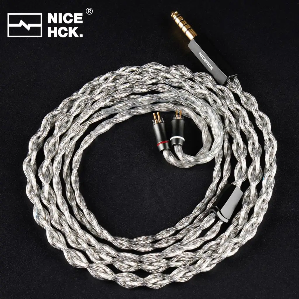 NiceHCK серая гарнитура Кабель Litz type 7S Британский импортный проводник MMCX/0,78 2Pin для Hype2 F1Pro MK4 FD5 Aria2 Performance ER8
NiceHCK серая гарнитура Кабель Litz type 7S Британский импортный проводник MMCX/0,78 2Pin для Hype2 F1Pro MK4 FD5 Aria2 Performance ER8