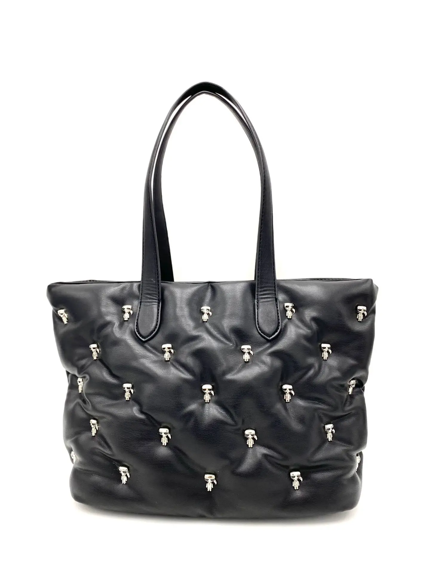 Space Cotton Rivets Ladies Down Bag Fashion Large Capacity Tote Bag Portable Shoulder Bag Feather Down Cotton Women Handbags
Space Cotton Rivets Ladies Down Bag Fashion Large Capacity Tote Bag Portable Shoulder Bag Feather Down Cotton Women Handbags
