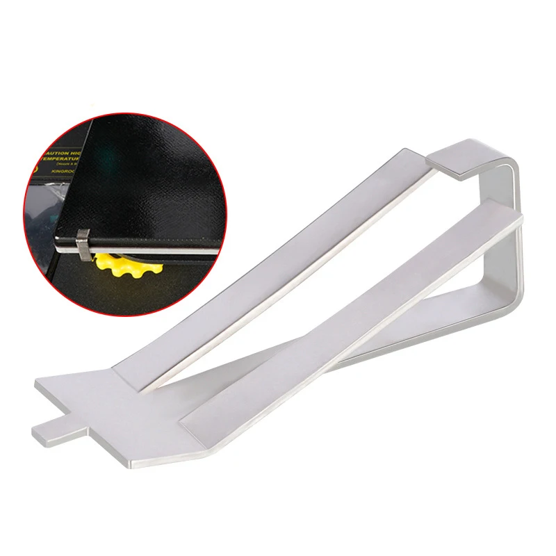 4/8pcs Stainless Steel Glass Heated Bed Clip Clamp 3D Printer Parts Heatbed Clip For Ultimaker Ender3 Build Platform Retainer
4/8pcs Stainless Steel Glass Heated Bed Clip Clamp 3D Printer Parts Heatbed Clip For Ultimaker Ender3 Build Platform Retainer