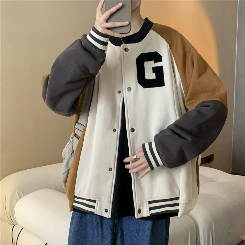 Уличная куртка для мальчиков осень-зима Корейская версия модное свободное студенческое красивое пальто модный бренд плюшевый УТЕПЛЕННЫЙ Т...
Уличная куртка для мальчиков осень-зима Корейская версия модное свободное студенческое красивое пальто модный бренд плюшевый УТЕПЛЕННЫЙ Т...