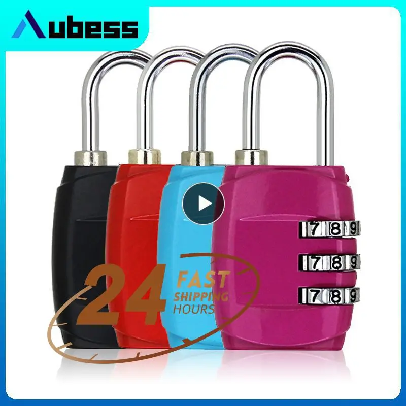 1~10PCS Luggage Travel Lock 3 Dial Digit Password Lock Combination Suitcase Luggage Metal Code Password Lock Padlock
1~10PCS Luggage Travel Lock 3 Dial Digit Password Lock Combination Suitcase Luggage Metal Code Password Lock Padlock