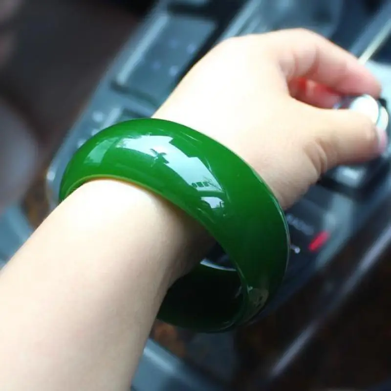 Genuine Natural Green Jade Bangles Women Healing Jewelry Real Chinese Xinjiang Hetian Nephrite Jasper Bangle Jadeite Bracelets
Genuine Natural Green Jade Bangles Women Healing Jewelry Real Chinese Xinjiang Hetian Nephrite Jasper Bangle Jadeite Bracelets