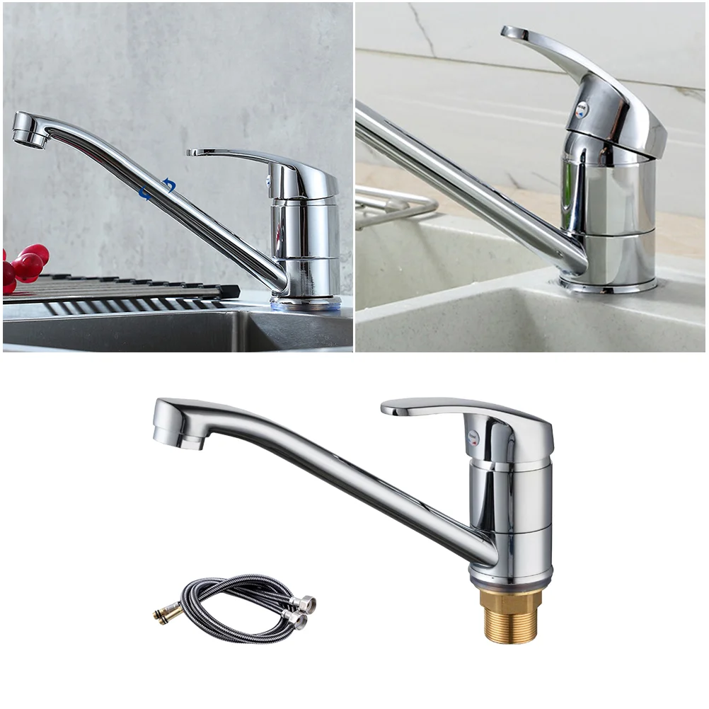 

Gold Kitchen Bathroom Black Sink Hot Cold Water Tub Bathtub Faucets High-end Tap Single Lever