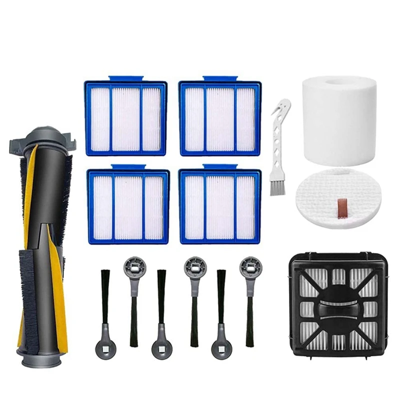 AD-Replacement Roller Brush Side Brush HEPA Filter For Shark ION IQ RV1001AE RV1001 Robot Vacuum Cleaner Accessories
AD-Replacement Roller Brush Side Brush HEPA Filter For Shark ION IQ RV1001AE RV1001 Robot Vacuum Cleaner Accessories