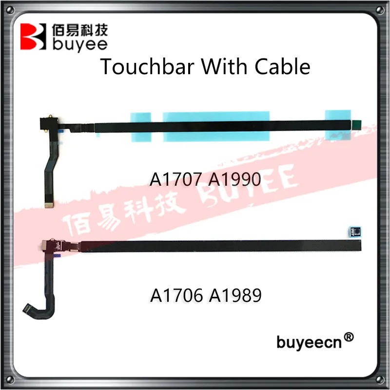 

Original For Macbook Pro Retina 13" 15" A1706 A1707 A1989 A1990 Touch Bar Touchbar With Cable 821-00480-04 821-00480-A