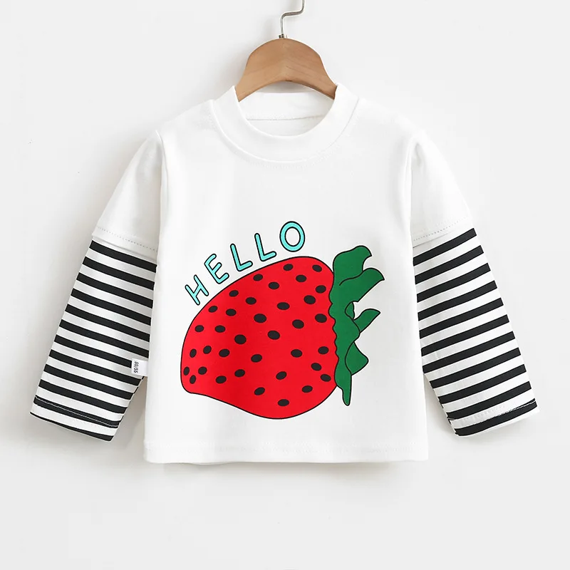 Kids T-shirt Spring Autumn Boys Cotton Tops Toddler Girls Underwear Clothing Baby Long Sleeve T Shirt Tee Children's Clothes
Kids T-shirt Spring Autumn Boys Cotton Tops Toddler Girls Underwear Clothing Baby Long Sleeve T Shirt Tee Children's Clothes
