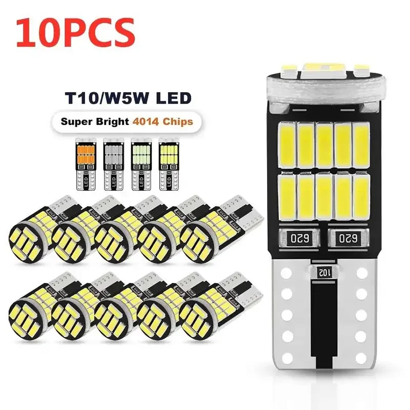 10x T10 W5W Светодиодный Canbus 4014 SMD 6000K 5W5 Автомобильный Интерьер Купольный Светильник Для Чтения Номерного Знака Фот...
10x T10 W5W Светодиодный Canbus 4014 SMD 6000K 5W5 Автомобильный Интерьер Купольный Светильник Для Чтения Номерного Знака Фот...