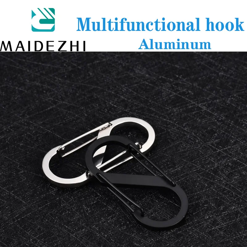 Spring Hook Aluminum ,Alloy Carabiner Spring Clasp Outdoor Backpack Camping Keychain Fishing Tools Lock Buckle Snap Clip
Spring Hook Aluminum ,Alloy Carabiner Spring Clasp Outdoor Backpack Camping Keychain Fishing Tools Lock Buckle Snap Clip