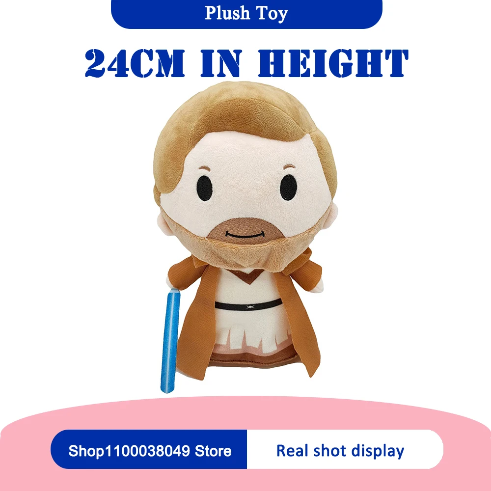 24cm Kenobi Plush Doll Cute Soft Stuffed Pillow Doll Kids Christmas Children Gift Toys Christmas Birthday Gift Plush Props Gifts
24cm Kenobi Plush Doll Cute Soft Stuffed Pillow Doll Kids Christmas Children Gift Toys Christmas Birthday Gift Plush Props Gifts