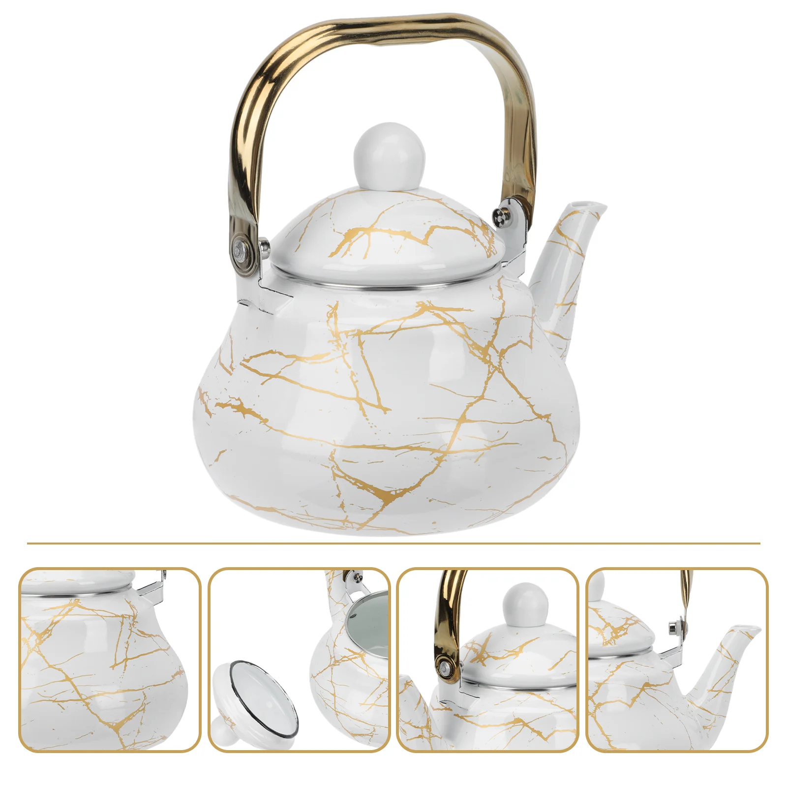 Stainless Steel Tea Pots Loose Leaf Maker No Whistling Kettles Enamel Japanese Teapot Coffee 
Stainless Steel Tea Pots Loose Leaf Maker No Whistling Kettles Enamel Japanese Teapot Coffee