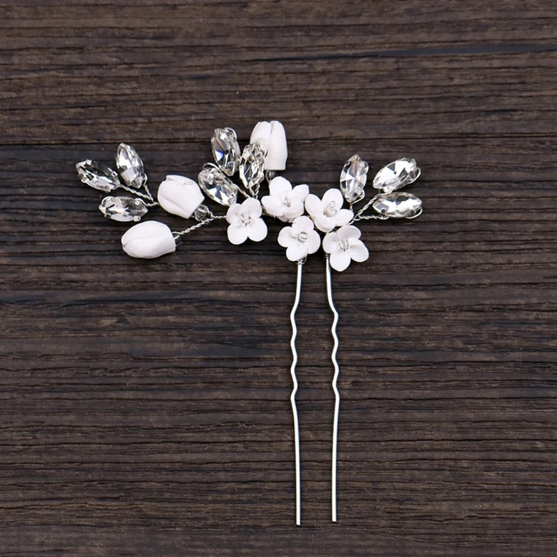 Wedding Bride Hairpins U Shape Barrette Floral Elegant Jewelry Hair Decor Dropshipping
Wedding Bride Hairpins U Shape Barrette Floral Elegant Jewelry Hair Decor Dropshipping
