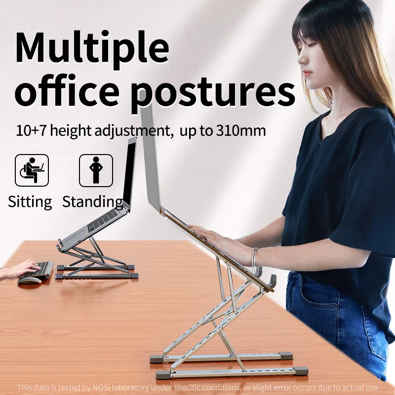 NEW MC N8 Adjustable Laptop Stand Aluminum for Macbook Tablet Notebook Stand Table Cooling Pad Foldable Laptop Holder
NEW MC N8 Adjustable Laptop Stand Aluminum for Macbook Tablet Notebook Stand Table Cooling Pad Foldable Laptop Holder