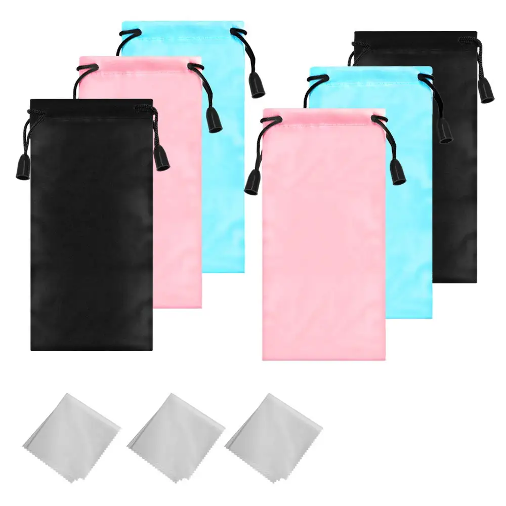 2pcs/lot Soft Cloth Glasses bag New Drawstring Sunglass Bag In Velvet Material Very Soft Eyeglasses Pouch Eyewear Cases Bags
2pcs/lot Soft Cloth Glasses bag New Drawstring Sunglass Bag In Velvet Material Very Soft Eyeglasses Pouch Eyewear Cases Bags
