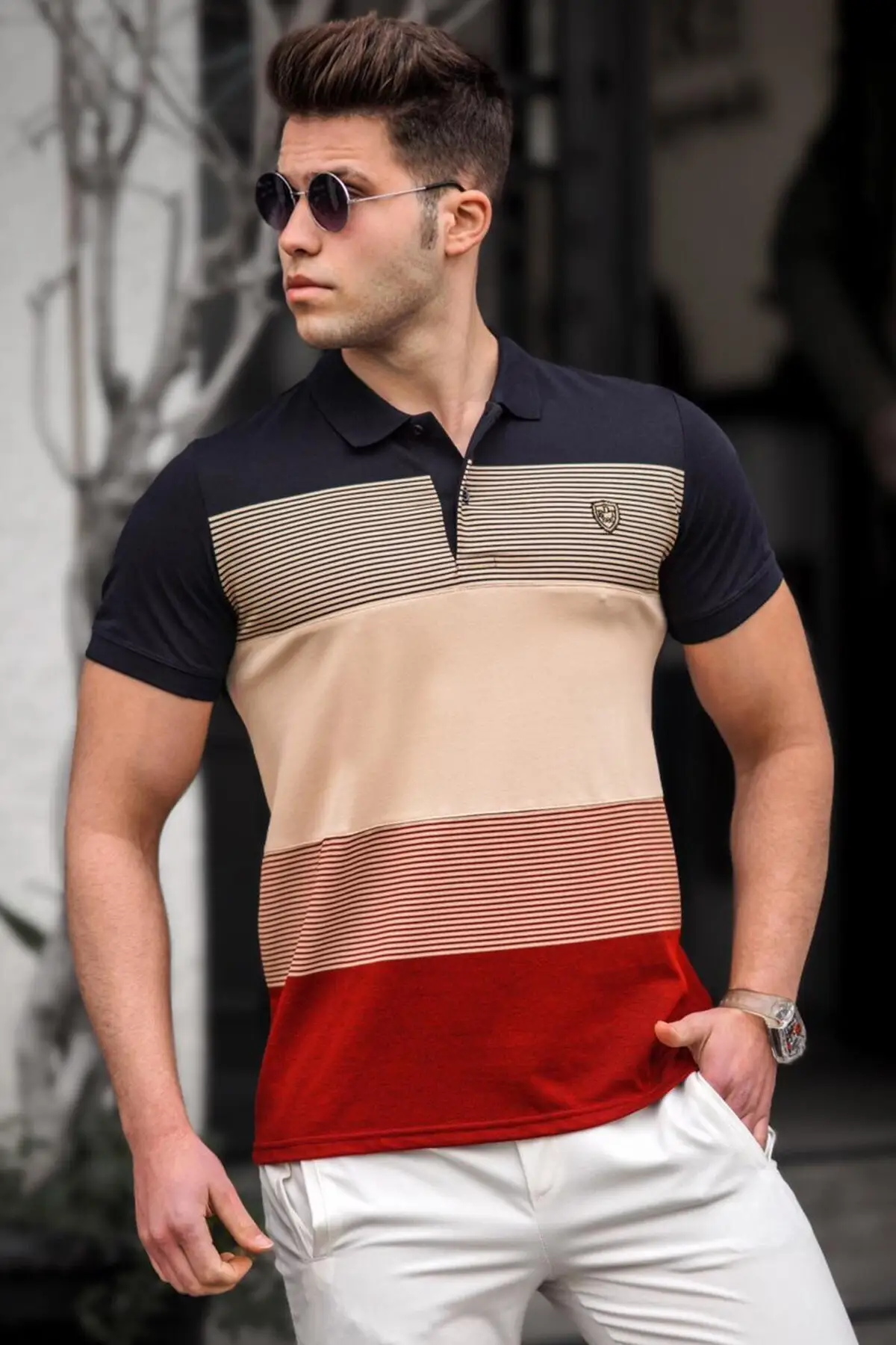 Black Color Block Polo Neck Sweater Men's T-Shirt Men's T-Shirts Sport Stylish 2021
Black Color Block Polo Neck Sweater Men's T-Shirt Men's T-Shirts Sport Stylish 2021