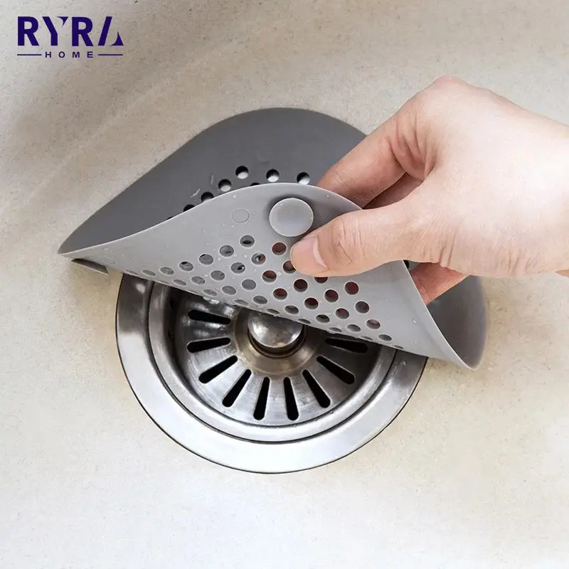 Shower Drain Silicone Kitchen Sink Filter Hair Stopper Catcher Filter Bathtub Strainer Sewer Outfall Filter Bathroom Accessories
Shower Drain Silicone Kitchen Sink Filter Hair Stopper Catcher Filter Bathtub Strainer Sewer Outfall Filter Bathroom Accessories