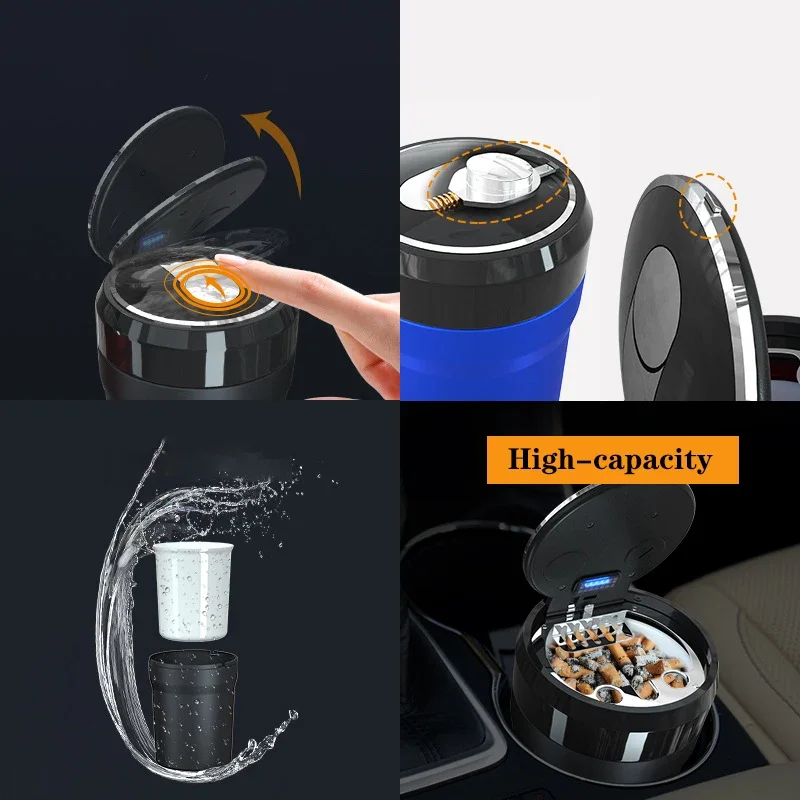 Universal Portable Car LED Ashtray Universal Auto Ashtray Cigarette Ash Holders Cup Car Interior Decor Smokeless Auto Holder Box
Universal Portable Car LED Ashtray Universal Auto Ashtray Cigarette Ash Holders Cup Car Interior Decor Smokeless Auto Holder Box