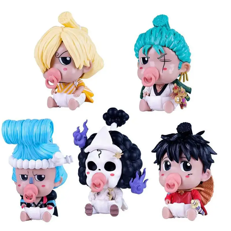 One Piece Luffy Zoro Sanji Cute Pacifier Doll Anime Accessories Creative Action Figure Car Ornaments Toys For Children Gift
One Piece Luffy Zoro Sanji Cute Pacifier Doll Anime Accessories Creative Action Figure Car Ornaments Toys For Children Gift