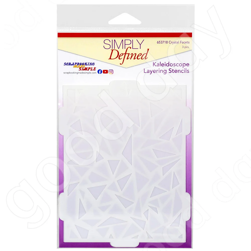 2022 New Crystal Facets Layered Production Stencil Scrapbook Diary Decoration Embossing Template Diy Greeting Card Handmade
2022 New Crystal Facets Layered Production Stencil Scrapbook Diary Decoration Embossing Template Diy Greeting Card Handmade