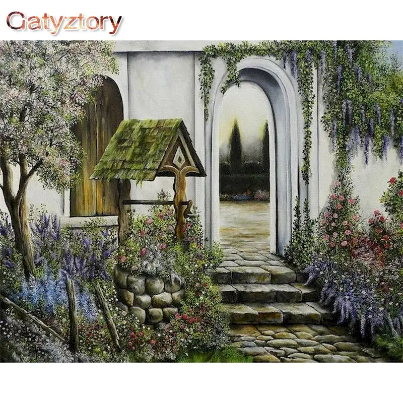 GATYZTORY Paint By Numbers Kits For Adults Children 40x50cm Frame villa Landscape Oil Picture By Number Home Decor Art Photo
GATYZTORY Paint By Numbers Kits For Adults Children 40x50cm Frame villa Landscape Oil Picture By Number Home Decor Art Photo