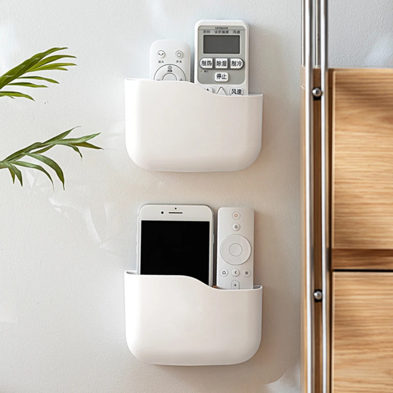 Multi Function Remote Control Air Conditioner Storage Box With Partitions Wall Mounted Phone Plug Holder Rack
Multi Function Remote Control Air Conditioner Storage Box With Partitions Wall Mounted Phone Plug Holder Rack