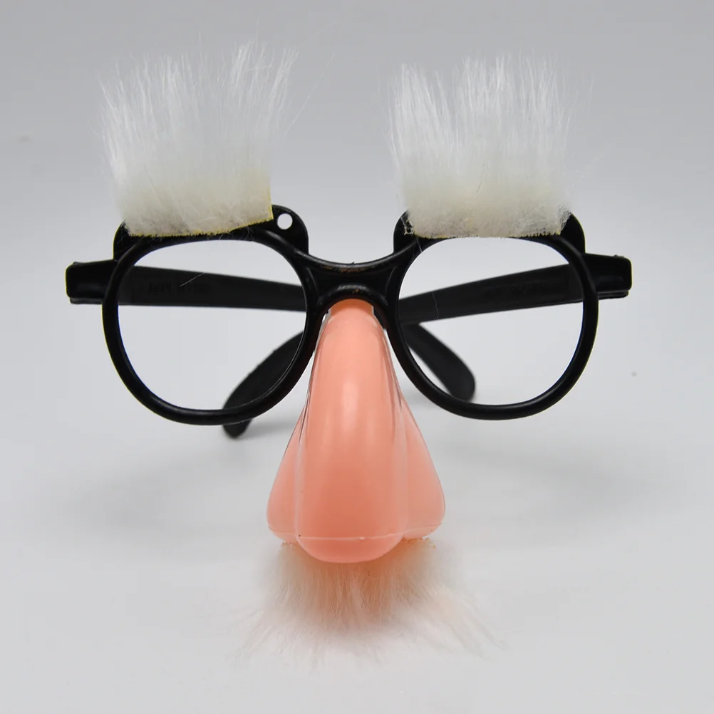 Funny Disguise Glasses 2pcs Nose Glasses with Eyebrows and Mustache Dress Props for Costume Party Favors
Funny Disguise Glasses 2pcs Nose Glasses with Eyebrows and Mustache Dress Props for Costume Party Favors